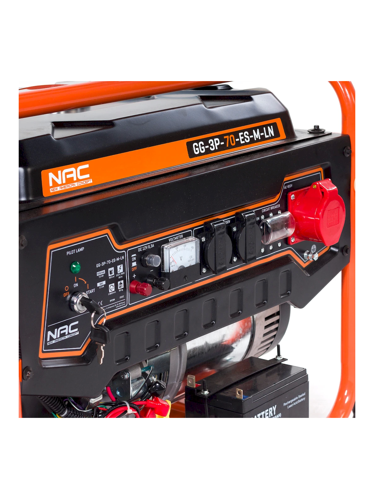 NAC Gasoline Power Generator 7500W