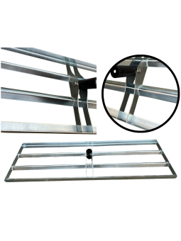 Równiarka do trawnika 120 cm OCYNK Ręczny niwelator terenu i ziemi