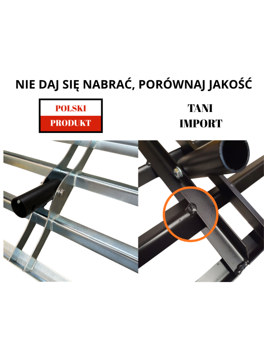 Lawn Leveling Rake 120 cm  Manual Soil and Turf Leveler  galvanized