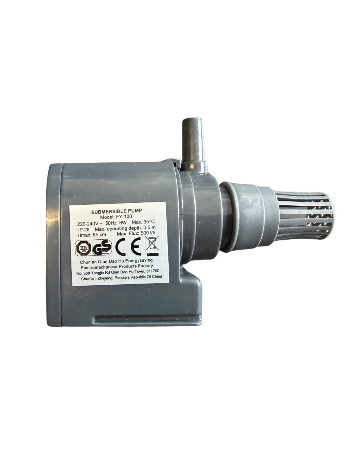 Pompka wody do przecinarek wiertnicy Revetch FA-100 (600 L/h)  moc (8W)