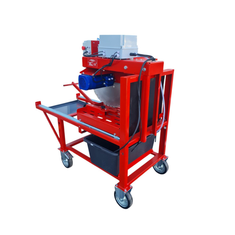 Piła przecinarka budowlana E650 3kW 230V Mobilna