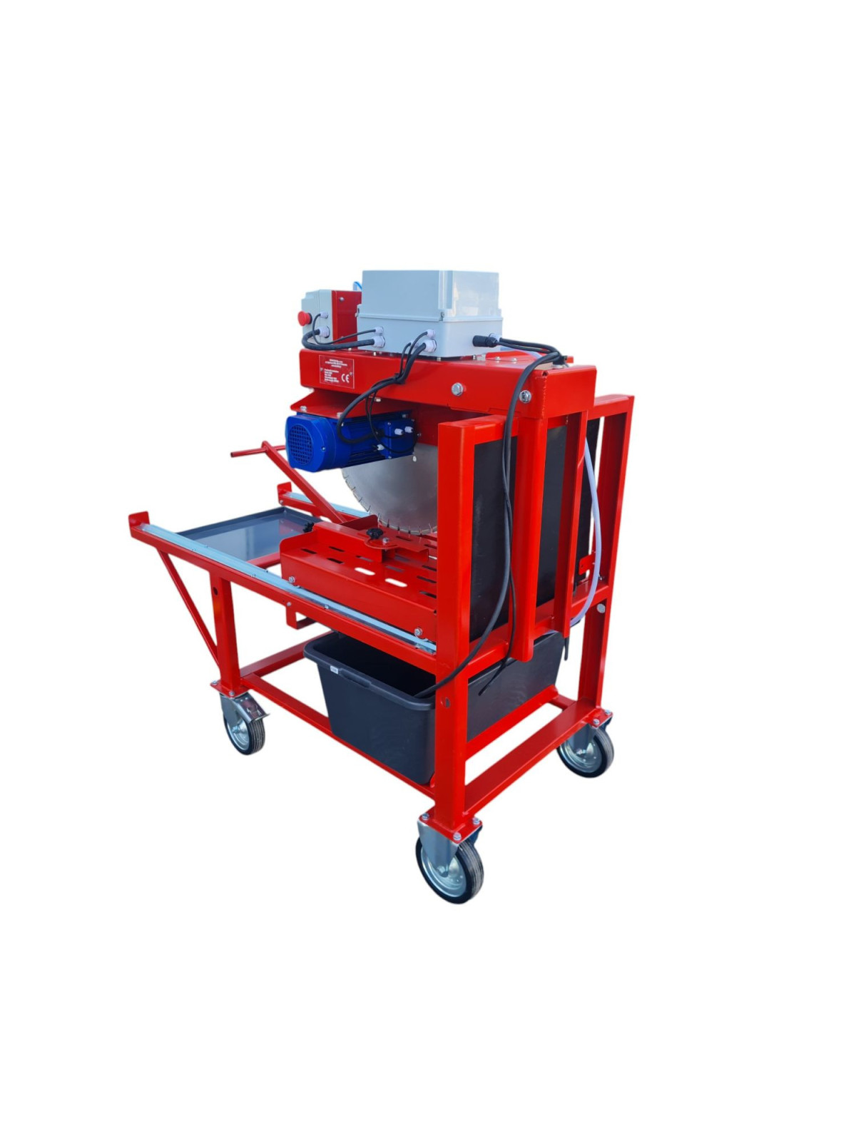 Piła przecinarka budowlana E650 3kW 230V Mobilna