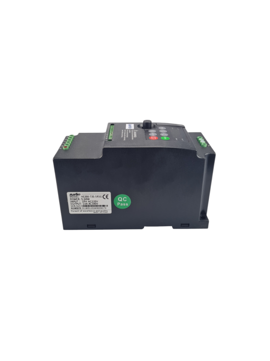 5.5 kW Inverter 1 phase → 3-phase for 3 kW Motor – Soft Start & Brake