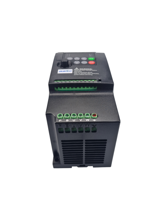 5.5 kW Inverter 1 phase → 3-phase for 3 kW Motor – Soft Start & Brake