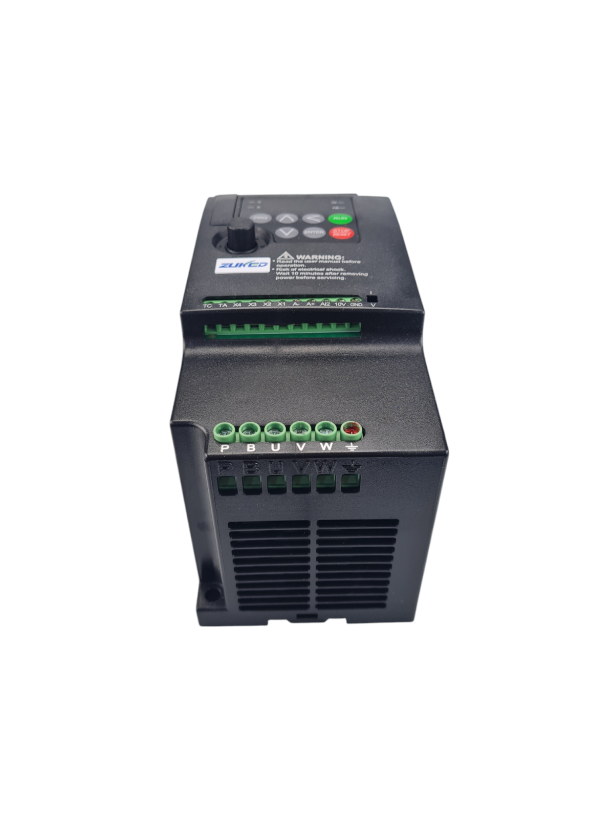 5.5 kW Inverter 1 phase → 3-phase for 3 kW Motor – Soft Start & Brake